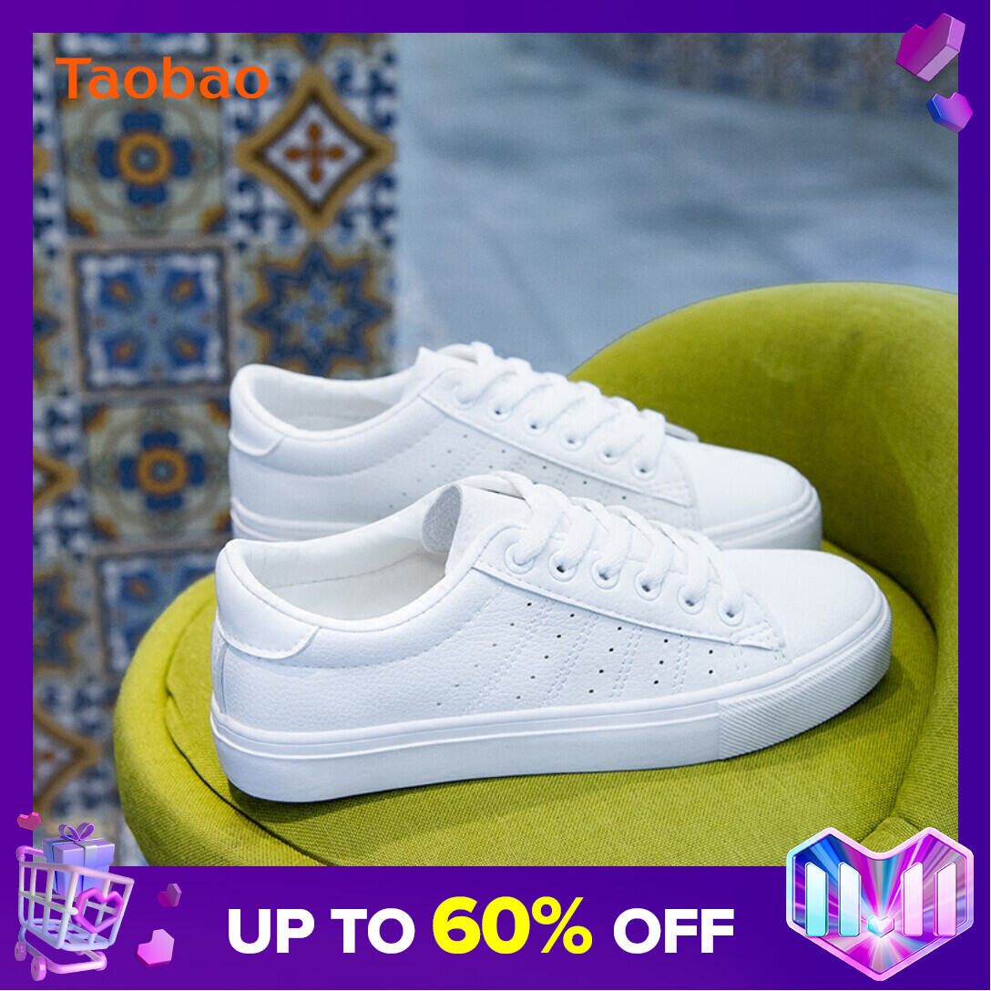 2022summer New Versatile Breathable White Shoes Women's Shoes 21 Spring Casual Sneakers Sneakers Ins Trendy White Shoes