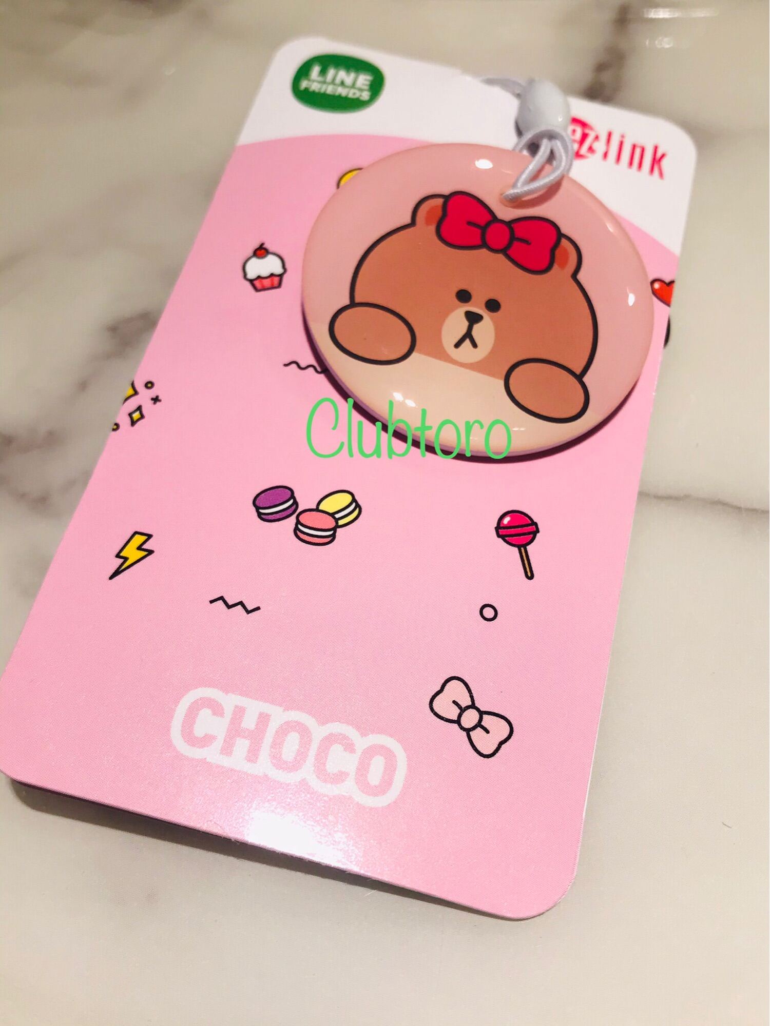 LINE Friends ( Brown / Cony / Choco ) Ezlink Charm (Charm Expiry : Nov-2022)