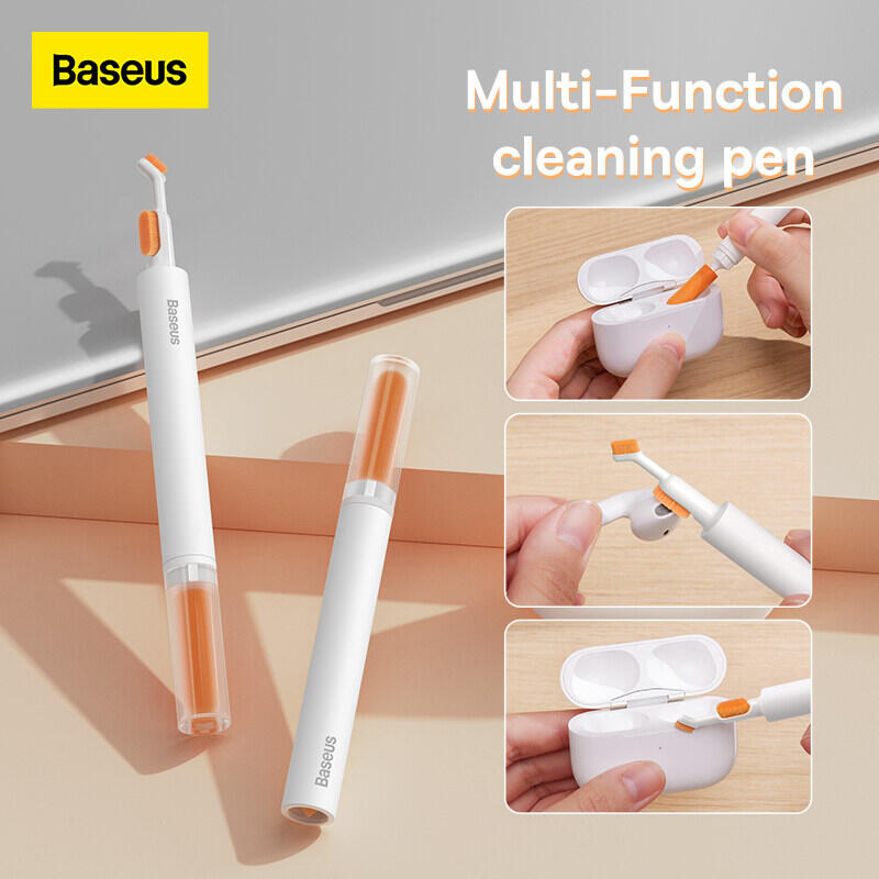 Baseus Bluetooth TWS Earphones Cleaning Pen For Airpods Pro 3 2 1 Cleaner Kit Brush Case Headphone Earbuds Cleaning Tool