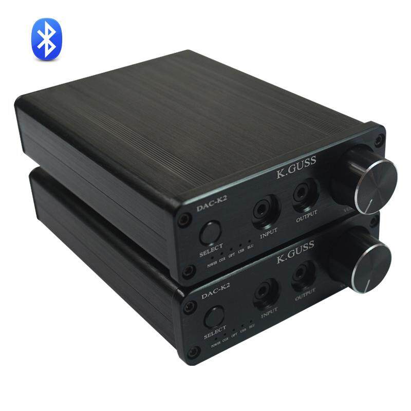 KGUSS DAC-K2 USB DAC Bluetooth 4.0 Audio Decoder Amplifier AIO fiber / coax / USB /Bluetooth / analog audio input
