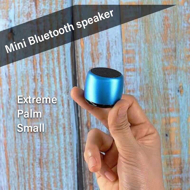 Eshop Portable Mini Bluetooth Speaker Metal Bass Bluetooth Subwoofer Pairable Bluetooth Speaker Wireless Loudspeaker