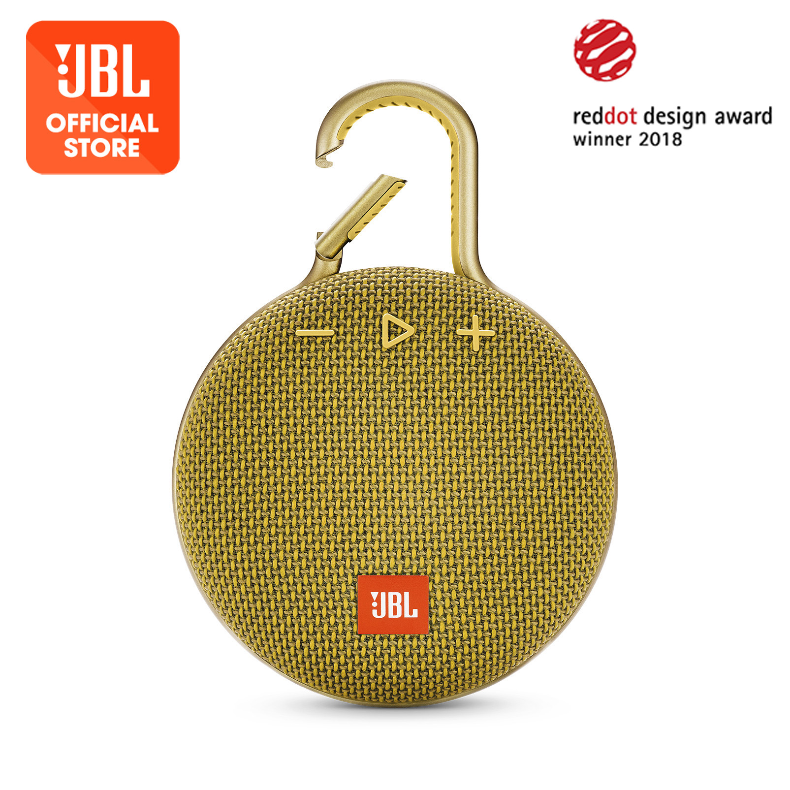 JBL Clip 3 IPX7 Waterproof Portable Waterproof Bluetooth Speaker with noise cancelling speakerphone