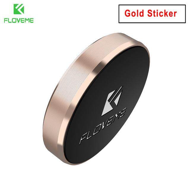 FLOVEME Magnetic Car Phone Holder Universal Magnet Sticker Stand Mount Car Holder for iPhone X 7 8 Plus Samsung S8 S9 Cell Mobile Phone Holders