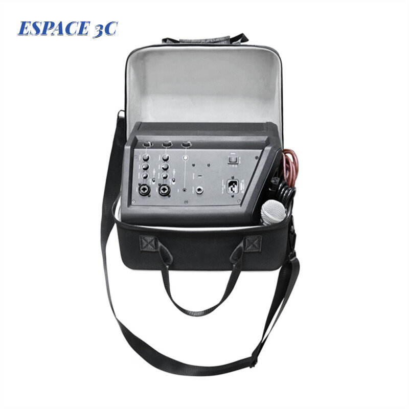 Espace Carrying Case Portable Storage Bag Large Capacity Multifunctional Protective Handbag Compatible For Bose S1 Pro Speaker