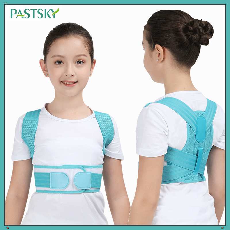PASTSKY Adjustable Children Posture Corrector Back Support Belt Kids Orthopedic Corset For Kids Spine Back Lumbar Shoulder Braces Health