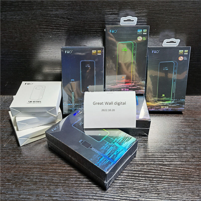 FiiO BTR5 2021 with MQA Hi-Res CSR8675 Bluetooth 5.0 LDAC Receiver/USB DAC ES9219C DSD256 Supported