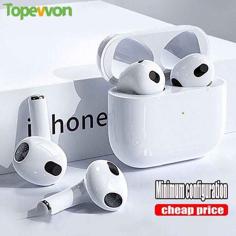 New Pro 6s Bluetooth Earphone Wireless Headphone Stereo Bass Heaset Touch Control Earburd