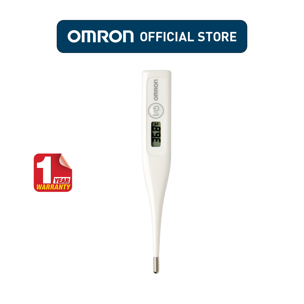 Omron Digital Thermometer MC-246 [1 Year Warranty]