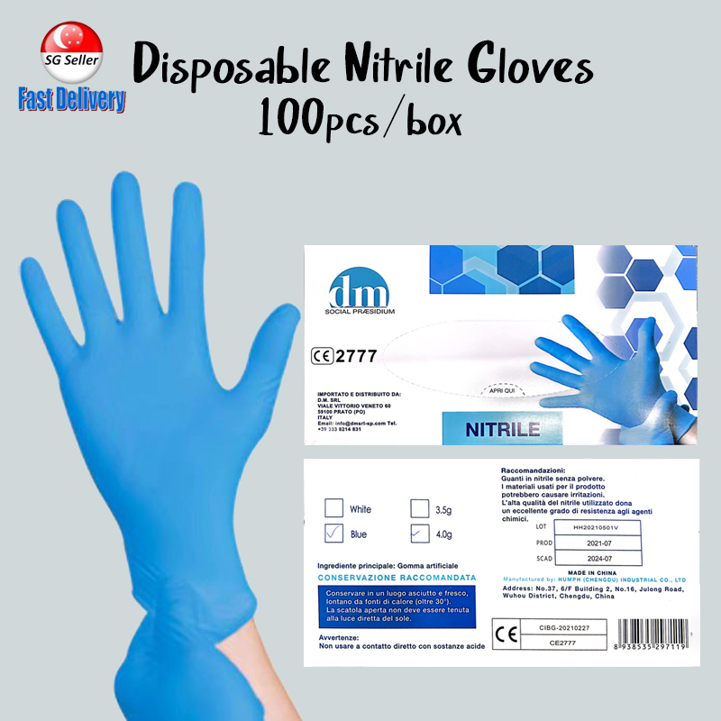 Disposable Gloves nitrile gloves medical nitrile gloves  cleaning supplier