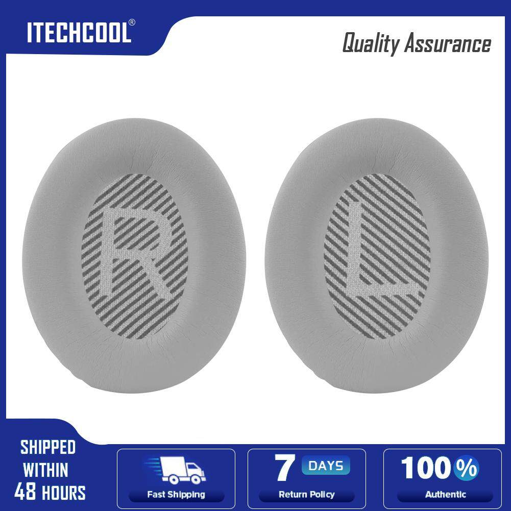 2x Leather Headphone Ear Pads for Bose QuietComfort Replacement Cushions