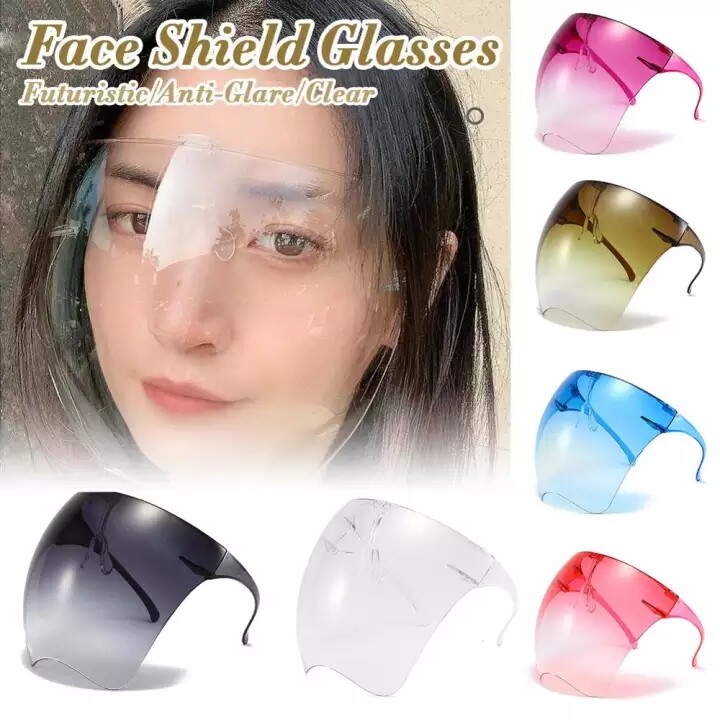 Men's Women's Protective Glasses Goggles Safety Glasses Anti-Spray Protective Goggle Glass Sunglasses Half/Full Face Shield