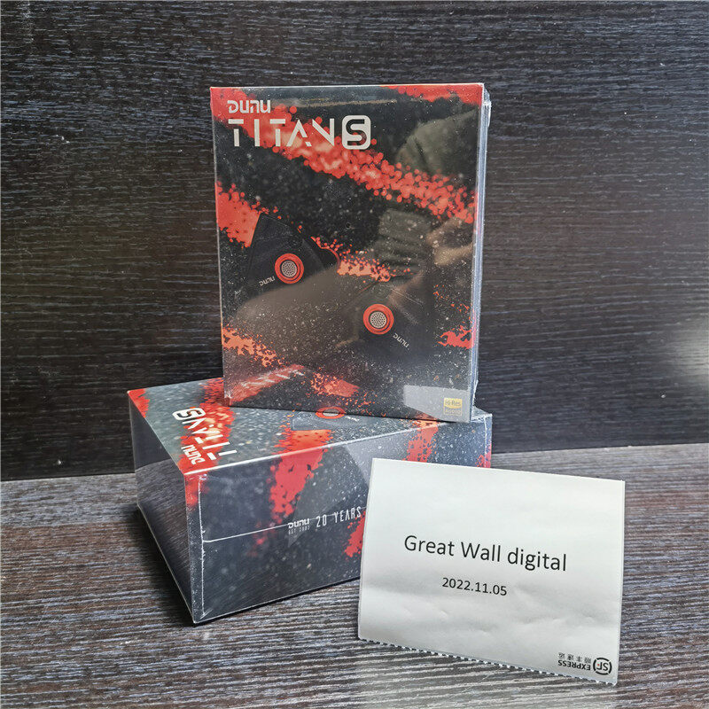 DUNU TITAN S Hi-Res High Resolution Dual Cavity Dynamic Earphone HiFi Audio In-ear Earphone IEM 0.78 2PIN Connctor Replaceable Cable TitanS