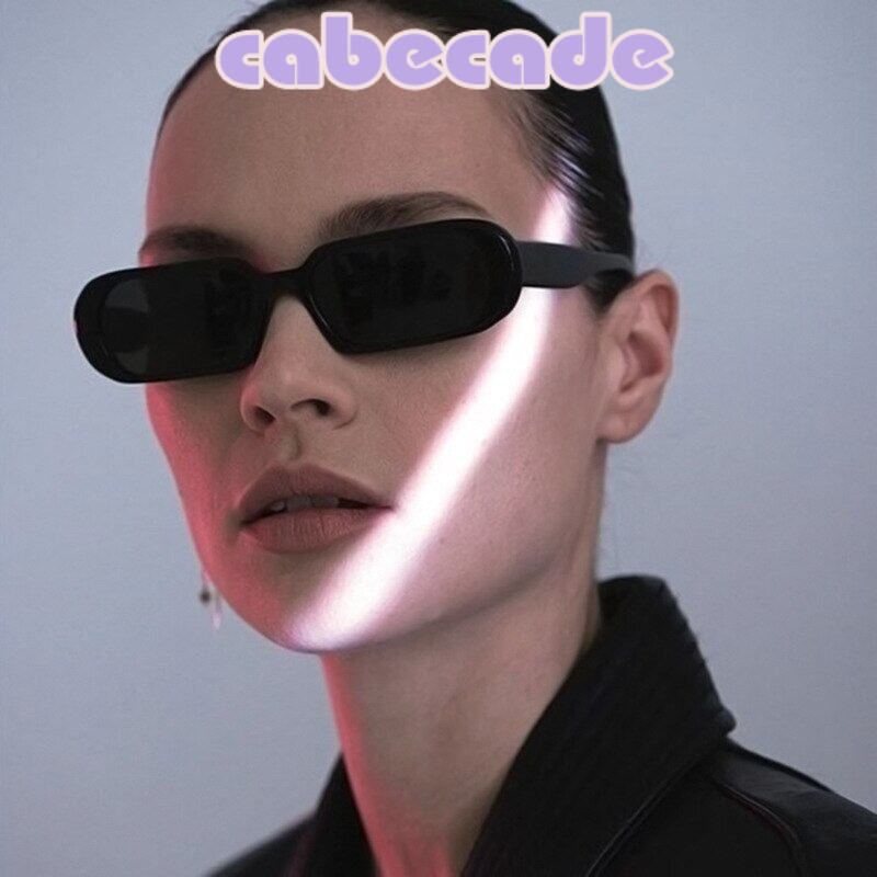 Cabecade Small Sunglasses Women Fashion Oval Sun Glasses Men Vintage Green Eyewear Ladies Traveling Style UV400 Goggles