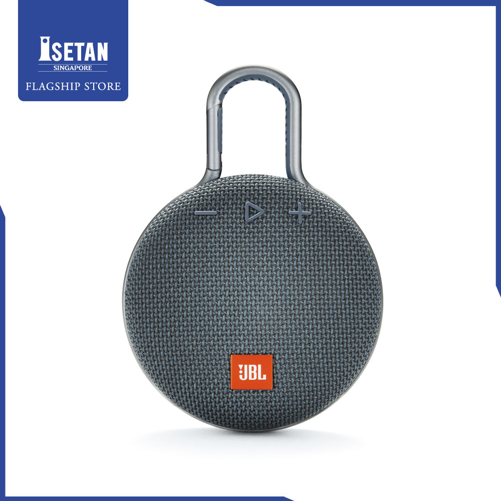 JBL Clip 3 IPX7 Waterproof Portable Waterproof Bluetooth Speaker with noise cancelling speakerphone