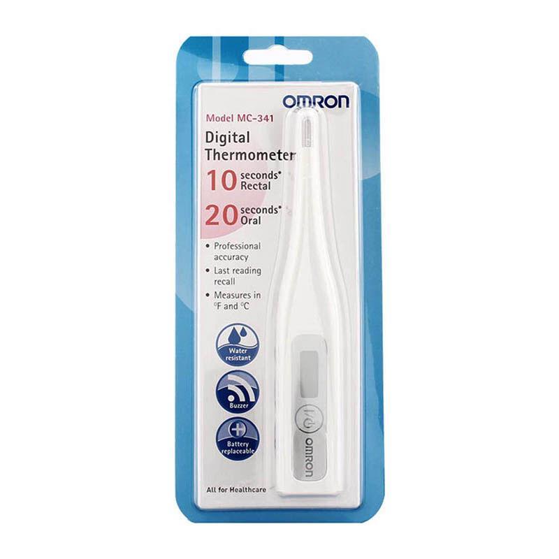 Omron Oral Digital Thermometer MC-341 (Local Omron 1 Yr Warranty) MC341