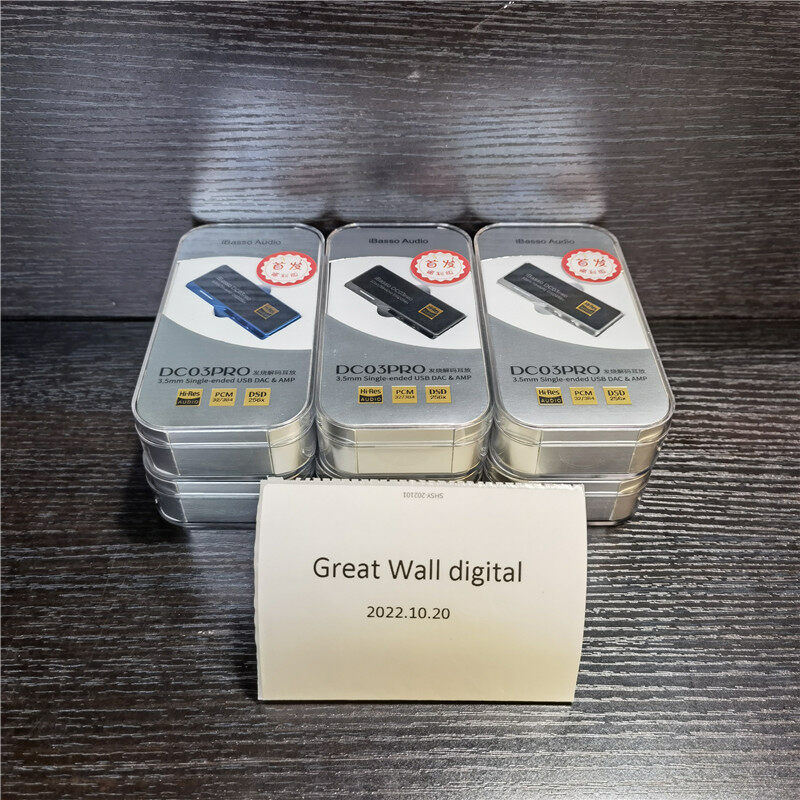 Ibasso DC03PRO Decoding Earphone Amplifier Type-C To 3.5mm Dual CS43131 DAC for Android Phone Lossless Audio Decoding Wire