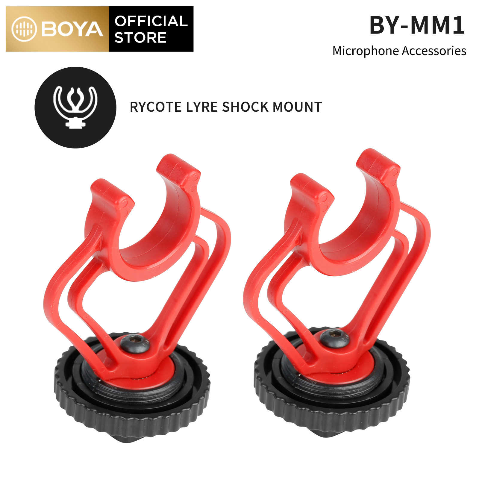 Microphone Bracket Mount Replacement, Shock Mount of BOYA BY-MM1 (2Pcs 4Pcs 6Pcs 10Pcs)