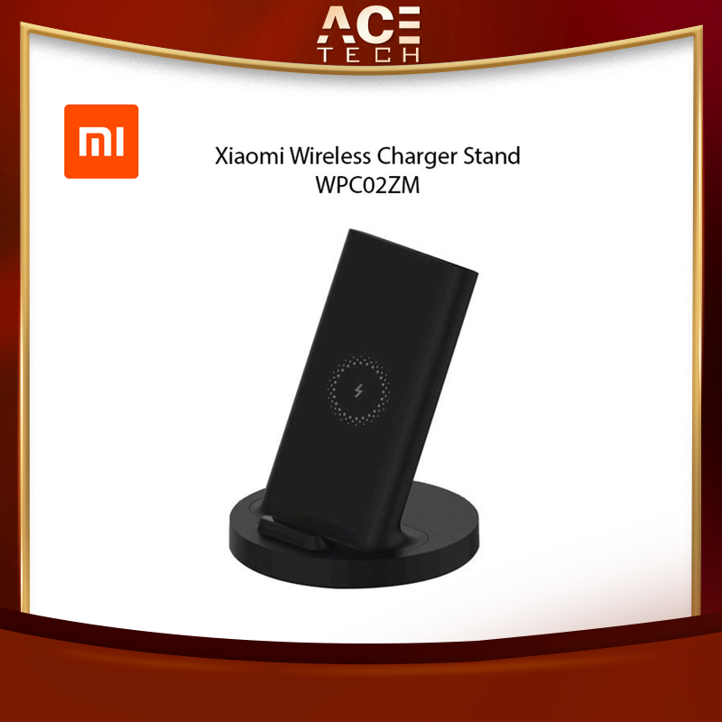 Xiaomi 20W Qi Wireless Charger Stand Fast Charge Flash Charging Fast Charging Vertical Stand Holder WPC02ZM