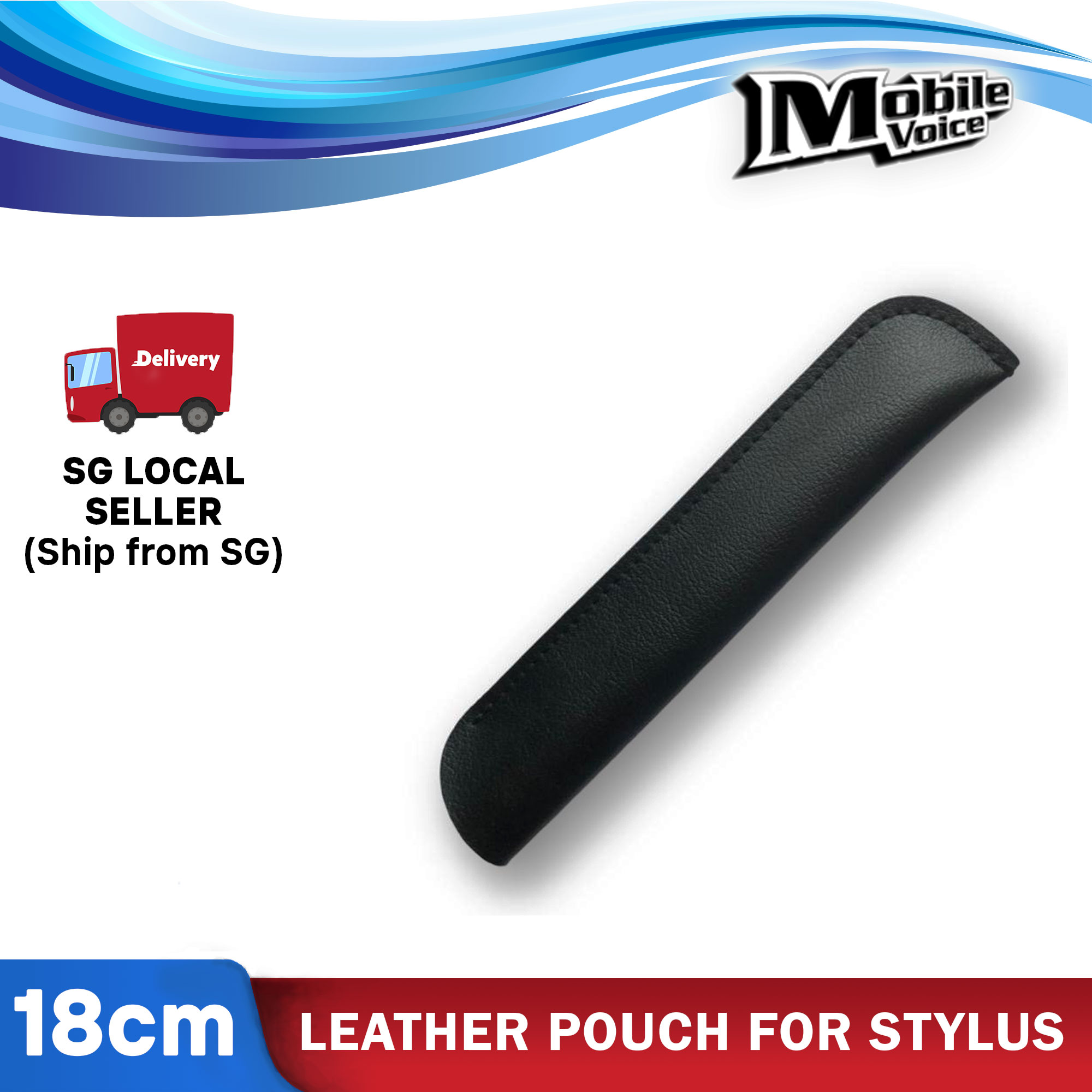 WIWU Leather Pouch for Stylus Suitable for All Stylus / Apple Pencil