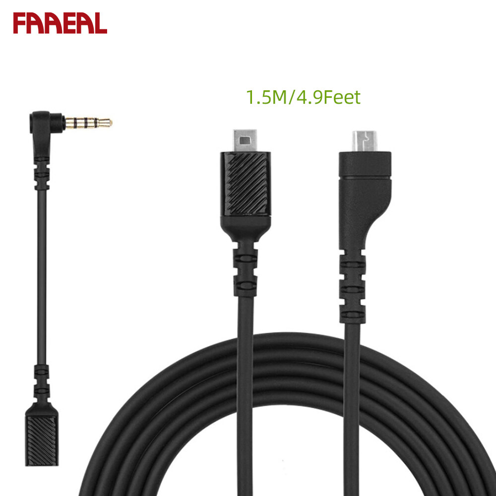 FAAEAL Replacement Audio Cable For SteelSeries Arctis 3,Arctis Prime,Arctis 5,Arctis 7,Arctis Pro Gaming Headset Upgrade Cord