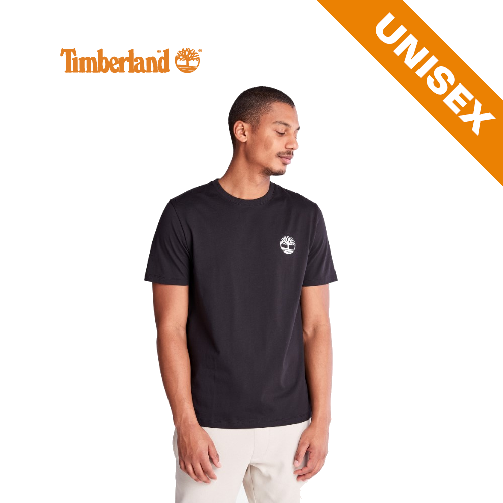 Timberland All Gender Back-Graphic T-Shirt Black