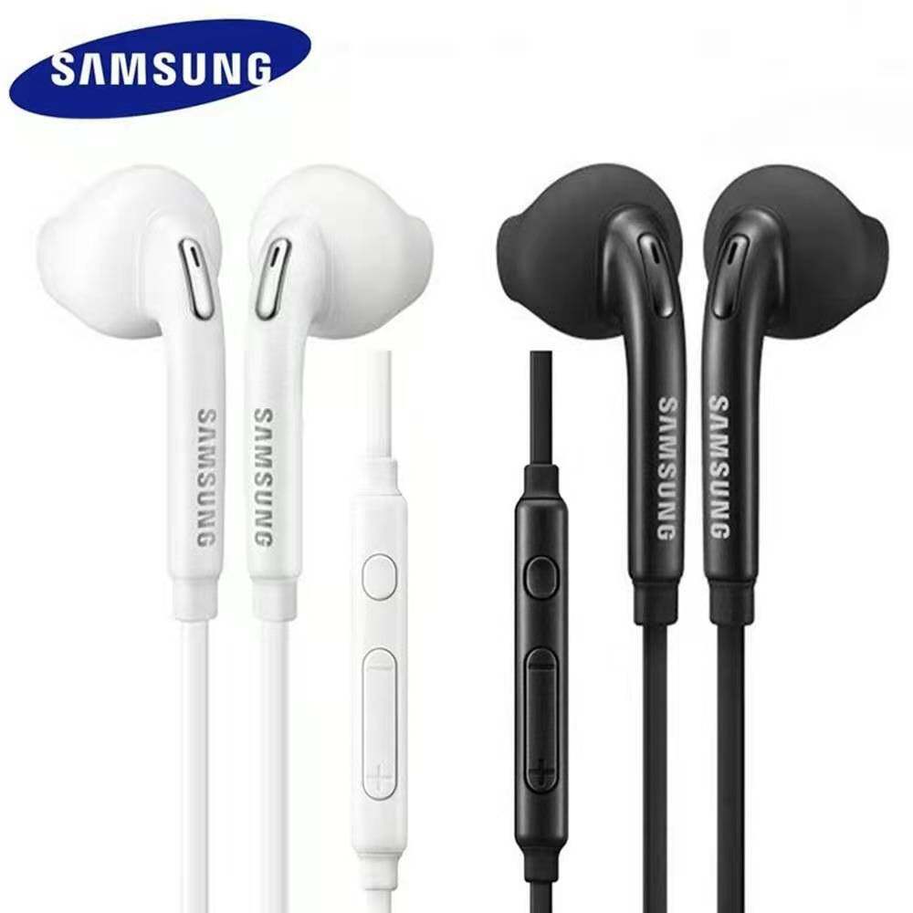 【Ready Stock】Original For Samsung EO-EG920 Earphone 3.5mm In-Ear Headsets With Control Speaker Wired With Mic Sport Earphones For Samsung Galaxy S6 S7 S7 Edge S8 S9 S9+ Mobile Phones