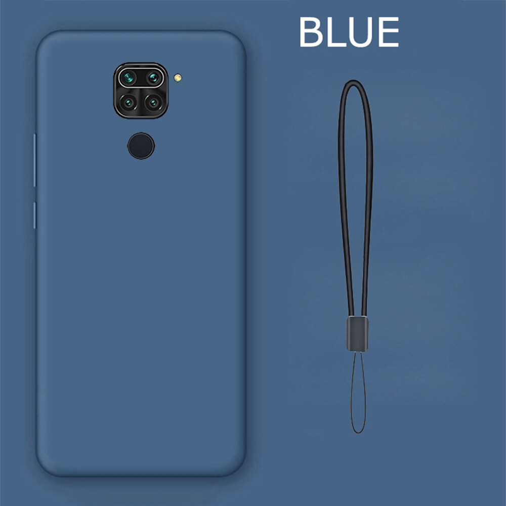 For Xiaomi Redmi Note 9 Phone Case Liquid Silicone Ultra Thin and Light Design Soft TPU Full Cover Shockproof Protection Back Cover