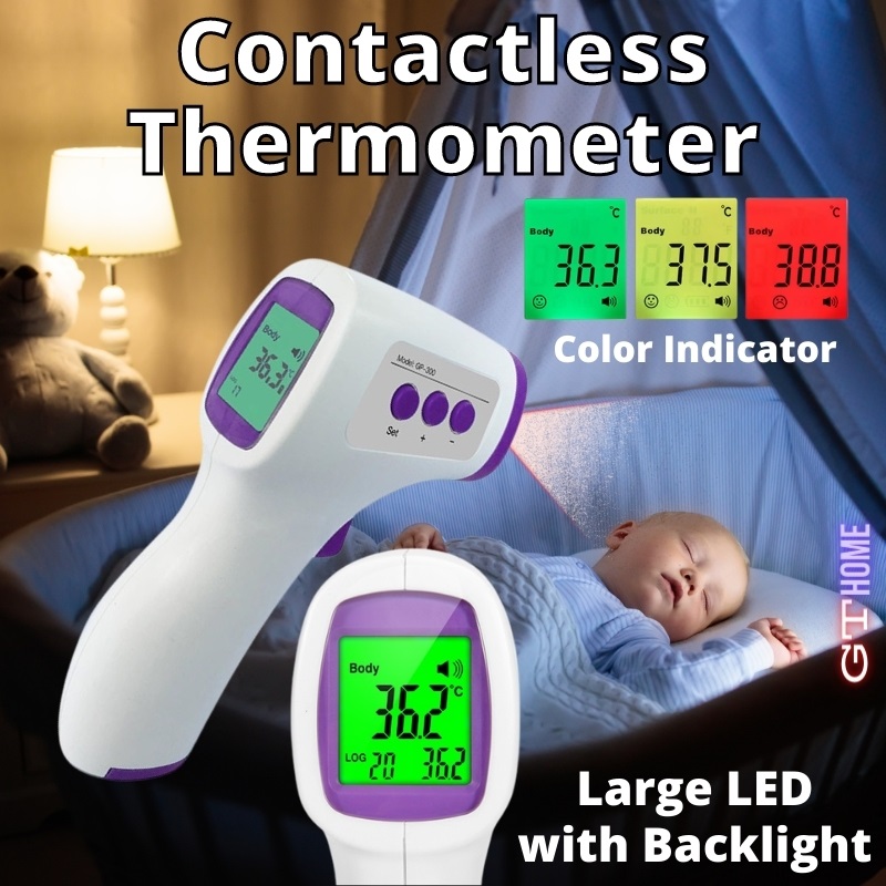 Contactless Thermometer Non-contact Digital Infrared Thermometer Forehead Instant Reading