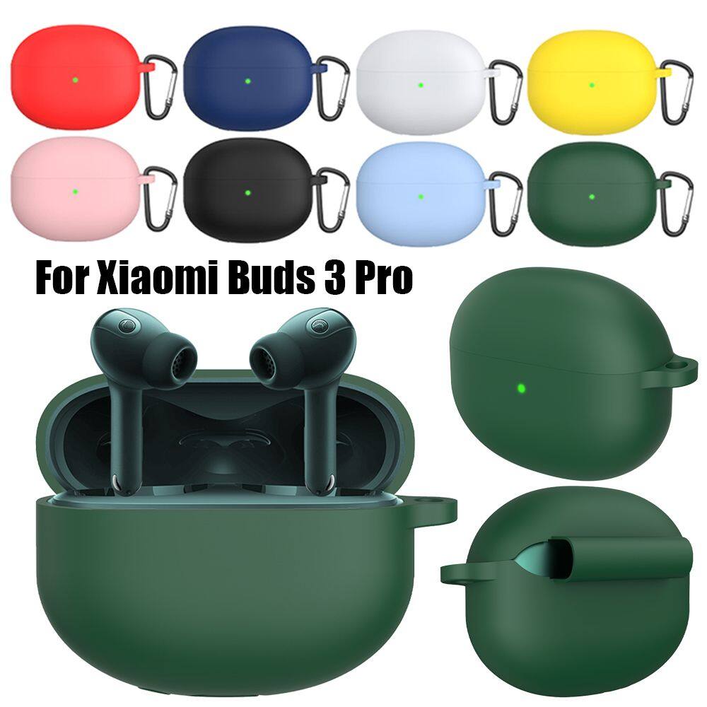 Protector Shell Wireless Headphone Soft Silicone Case for Xiaomi Buds 3 Pro Cover Earphone Wireless Charging Box