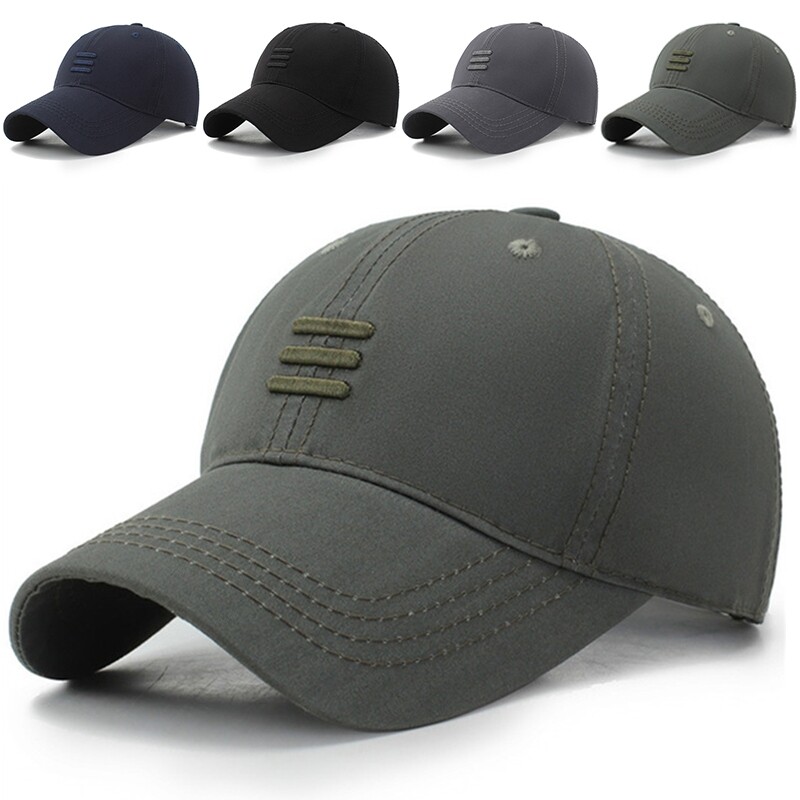 Men's Baseball Cap Cotton Ladies Summer Cap Bone Gorras Black Dad Hat Snapback Hat Outdoor Sports Trucker Hats