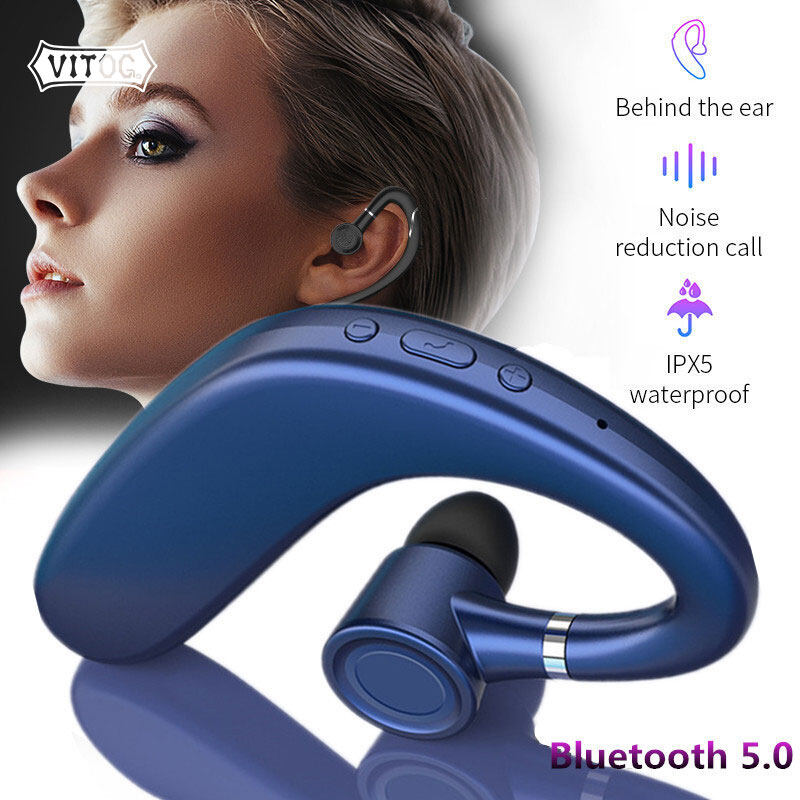VITOG TWS Bluetooth Earphones Business Stereo Earbud With Mic HiFi Headphone Sport Wireless Headsets for xiaomi Redmi huawei oppo vivo sony samsung Airdots Android Mobile Phone