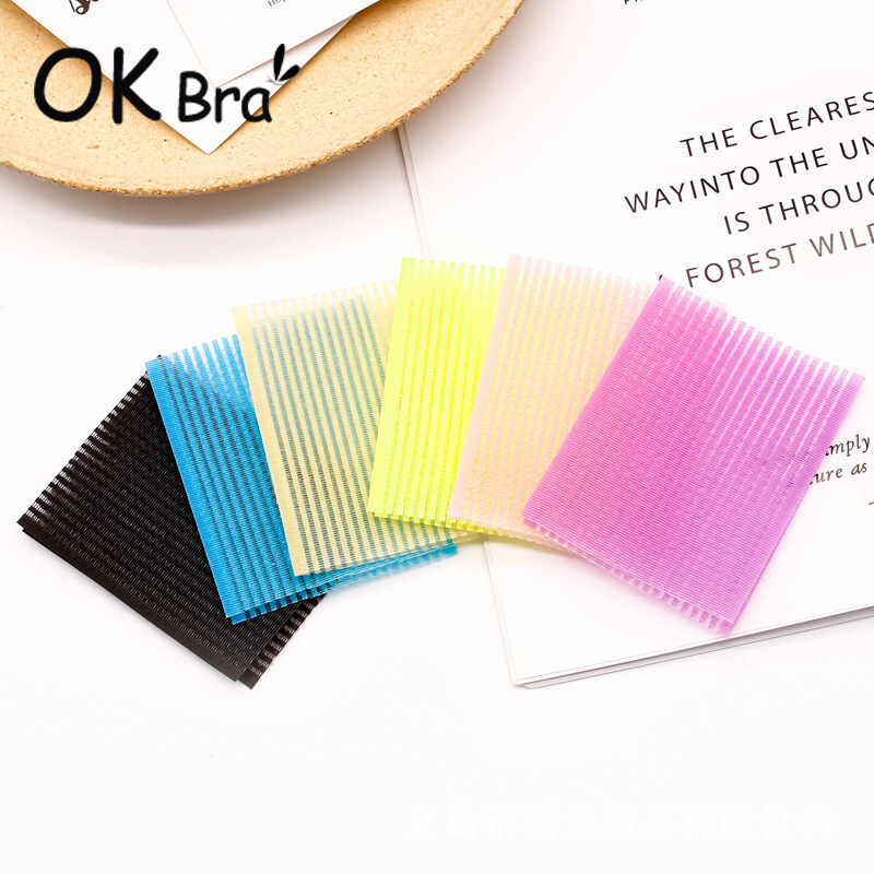 OK Bra 6pc Velcro Pad Front Hair Bangs Clip Practical Makeup Tool Hair Clip Face Wash And Hair Accessories