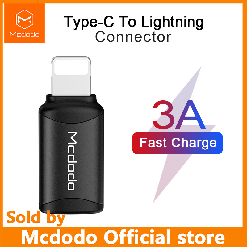 Mcdodo OTG Cable Adapter for iPhone Android Phone Lightning to Type c Portable Micro USB to Type C Fast Charging Converter