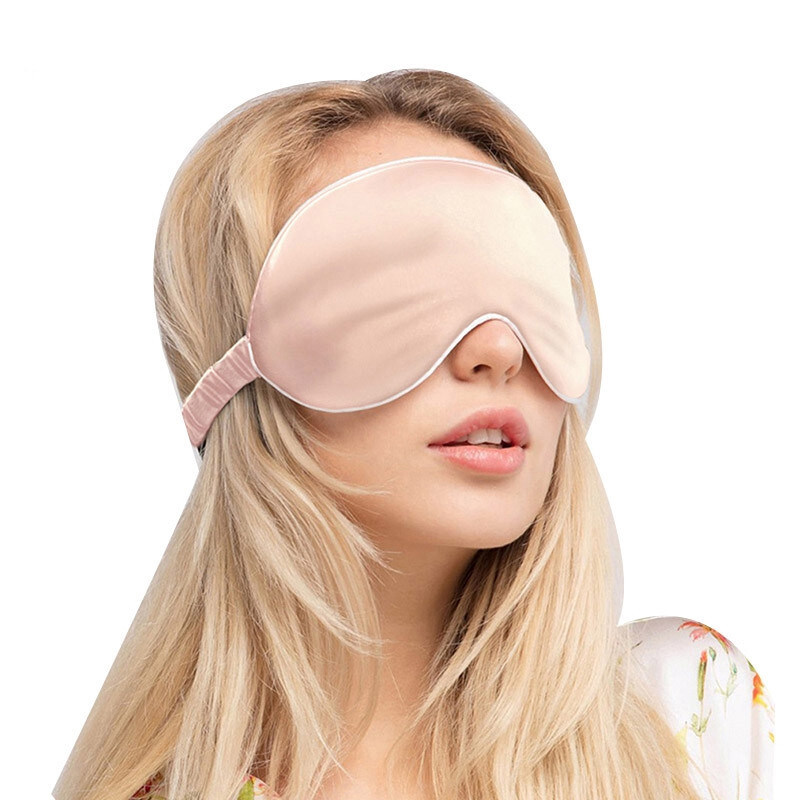 High Quality Silk Sleep Eye Patch Blindfold Sleeping Eye Masks Travel Health Care for Men and Women