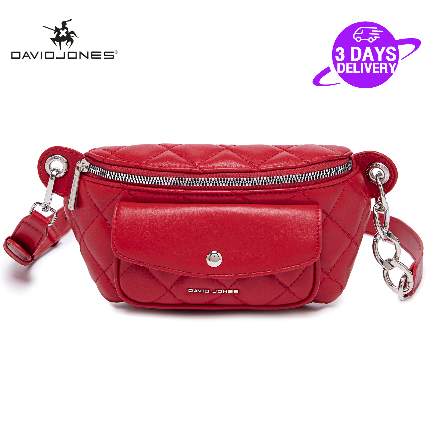 David Jones Paris sling bag for women leather crossbody bag messenger bags ladies shoulder bag woman handbag 2022