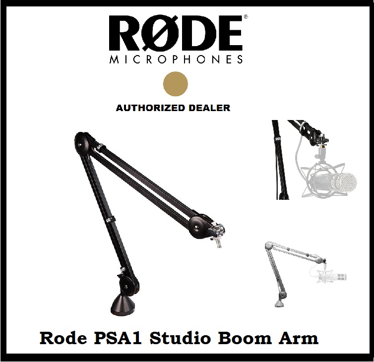 Rode PSA1 Studio Boom Arm for Broadcast Microphones