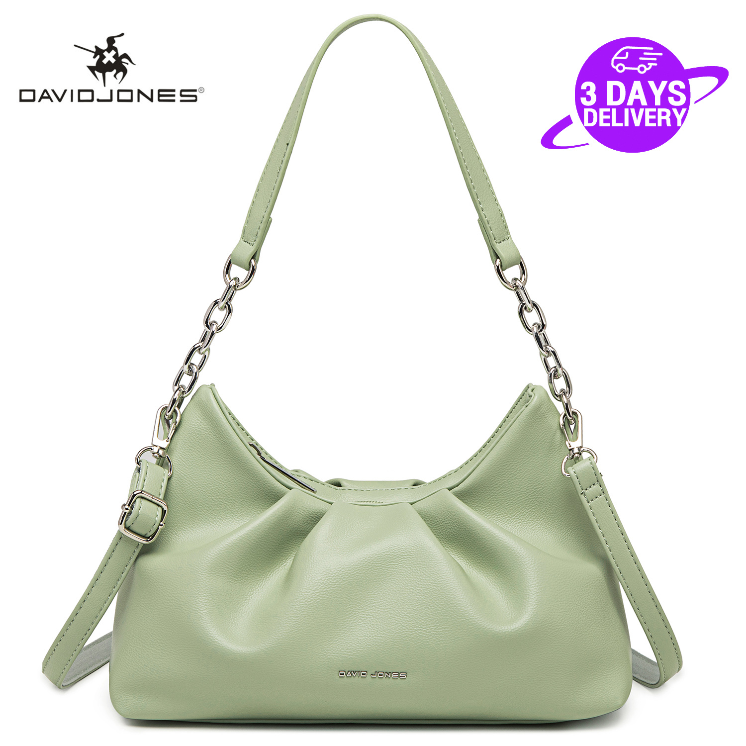 David Jones Paris tote bag women sling bag ladies handbag branded shopping bag leather shoulder bag 2022