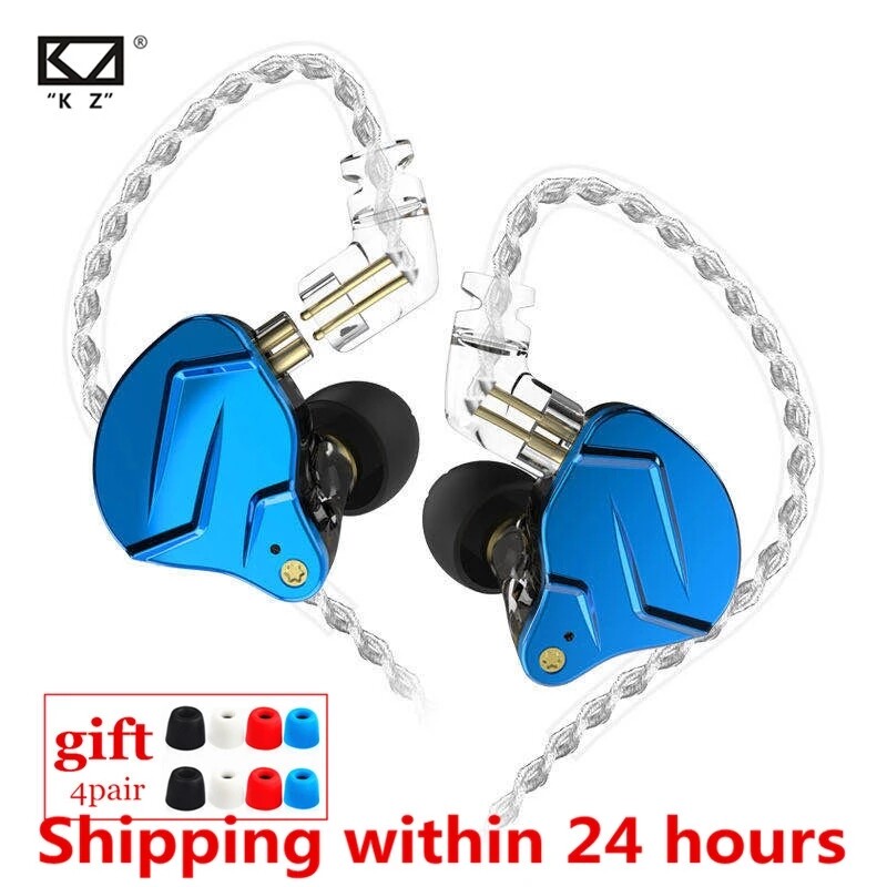 KZ ZSN Pro X 1BA+1DD Hybrid Driver In Ear Earphone HIFI Bass Earbuds Metal Monitor Earphone Sport Headset KZ ZSTX ZSN PROX ZSX