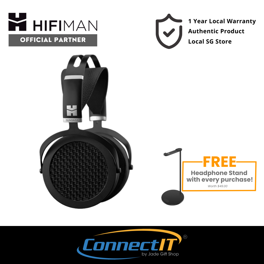 HIFIMAN Sundara Open-Back Planar Magnetic Headphones (1 Year Local Warranty)