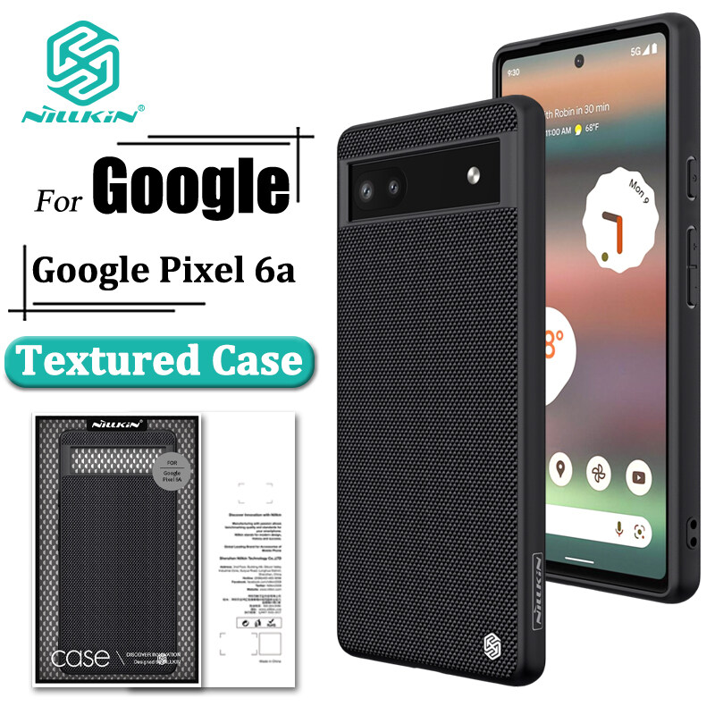 Nillkin Luxury Matte Textured Case for Google Pixel 6a Phone Cases Anti - Pollution TPU + PC Shockproof Durable Non-slip Back Cover