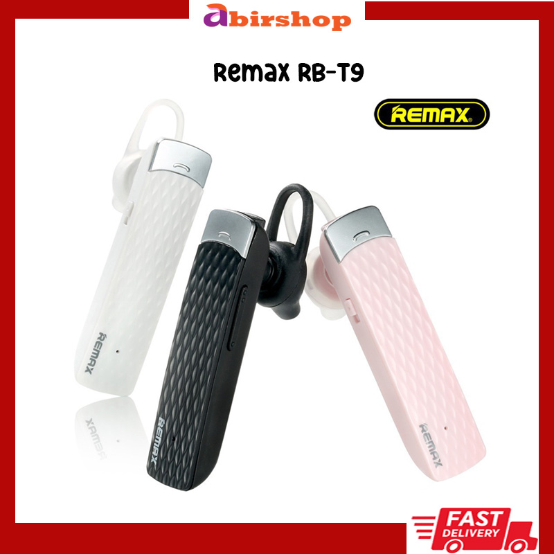 Remax RB- T9 Bluetooth Headset HD Voice/ Wireless Earphone/ Headphone