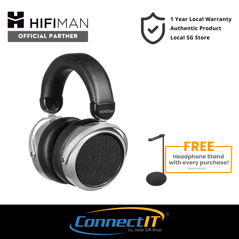 HIFIMAN HE400se Over-ear Full-size Planar Magnetic Headphones (1 Year Local Warranty)
