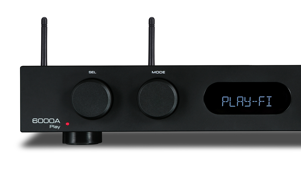 AUDIOLAB 6000A PLAY (BLACK) 3 YEARS WARRANTY, NETWORK STREAMER, AMPLIFIER, DAC, BLUETOOTH, MM PHONO STAGE BUILT-IN
