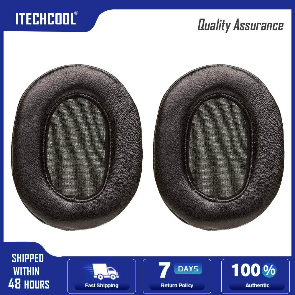 Sheepskin Ear Cushions Pads for Audio Technica ATH MSR7 M50x M20 M40 M40x