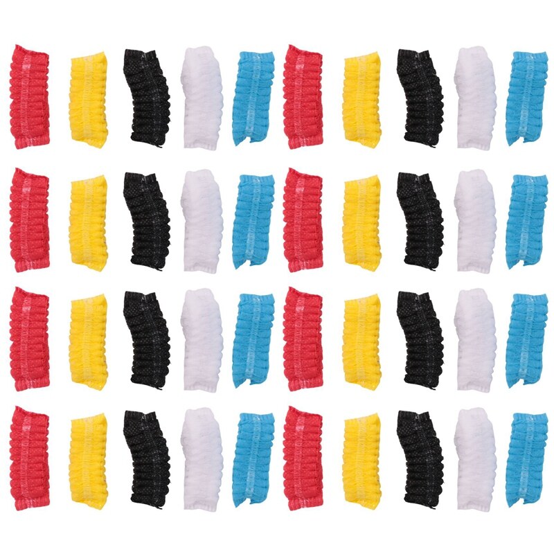 200Pcs Disposable Microphone Cover,Handheld Microphone Windscreen for KTV Recording Studio Karaoke(Mixed Colors)