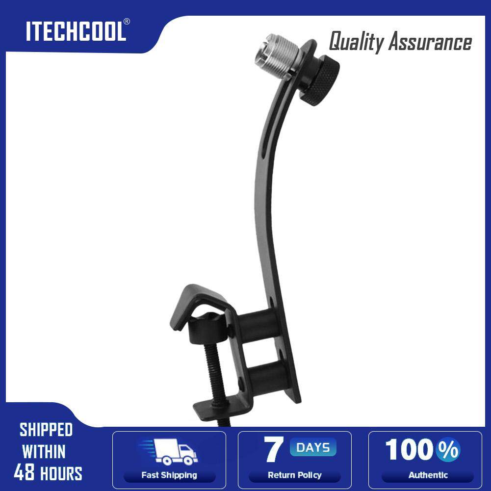 Universal Microphone Clip Holder Shockproof Drum Rim Mic Clamp Mount Bracket for Show Studio