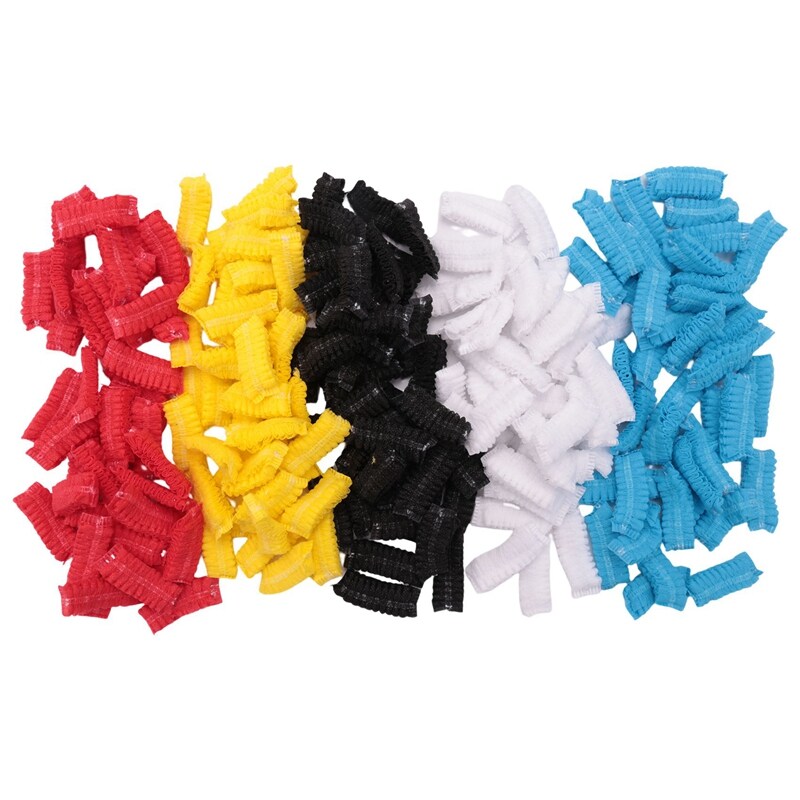 200Pcs Disposable Microphone Cover,Handheld Microphone Windscreen for KTV Recording Studio Karaoke(Mixed Colors)