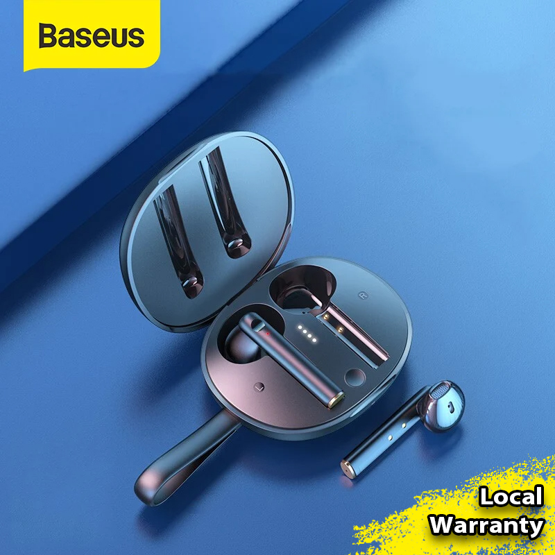 Baseus W05 TWS Bluetooth Headphones Encok True Wireless 5.0 Earphones HD Stereo Earbuds for iPhone 12 Samsung Huawei Xiaomi