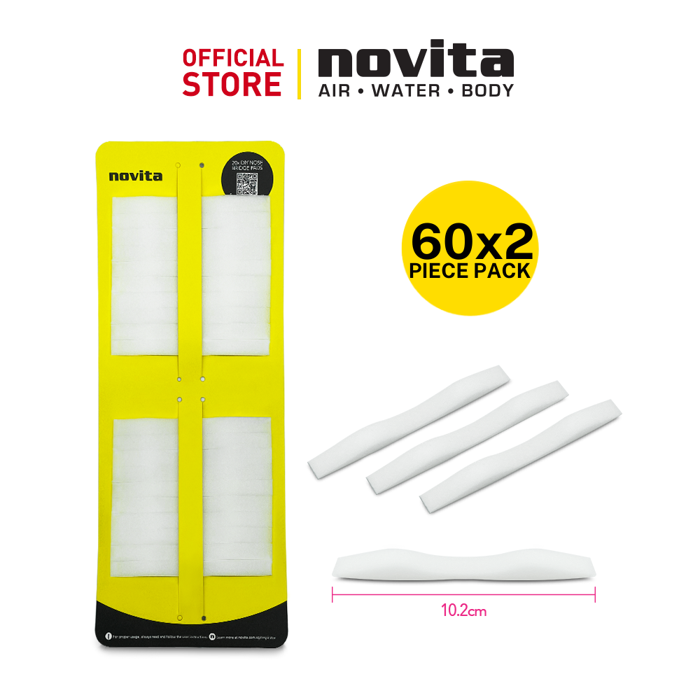 DIY Nose Bridge Pad (60 pcs) x 2 Packs (Total 120pcs) for Surgical Face Mask/ Surgical Respirator | Anti-fog