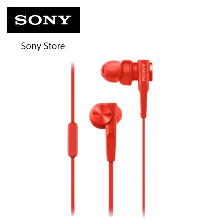 Sony Singapore MDR-XB55AP / XB55AP EXTRA BASS In-Ear Wired Headphones / Earphones